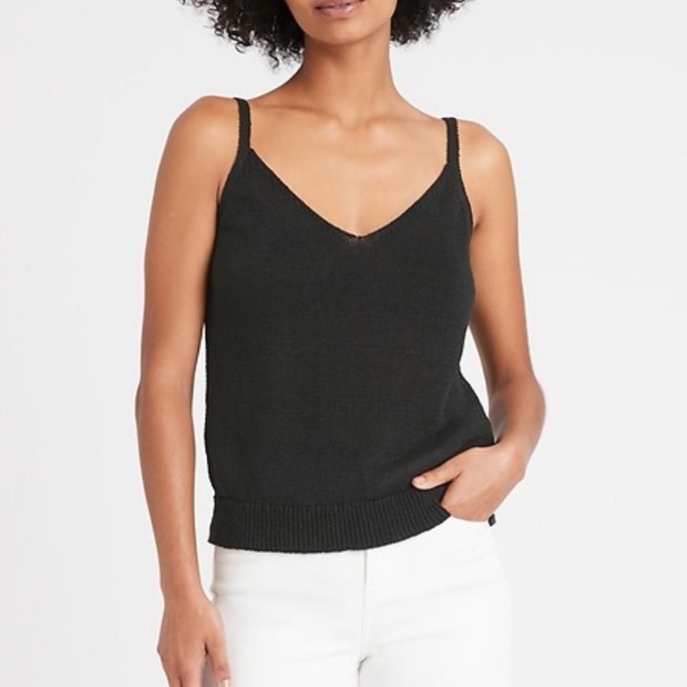 Banana Republic 100% Italian Linen Tank